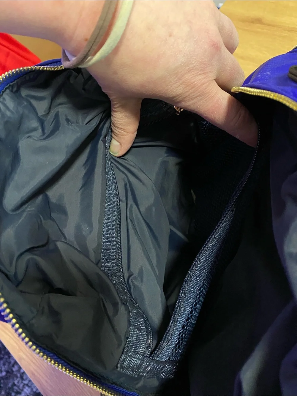 Urban Expressions Royal Blue Nylon Backpack